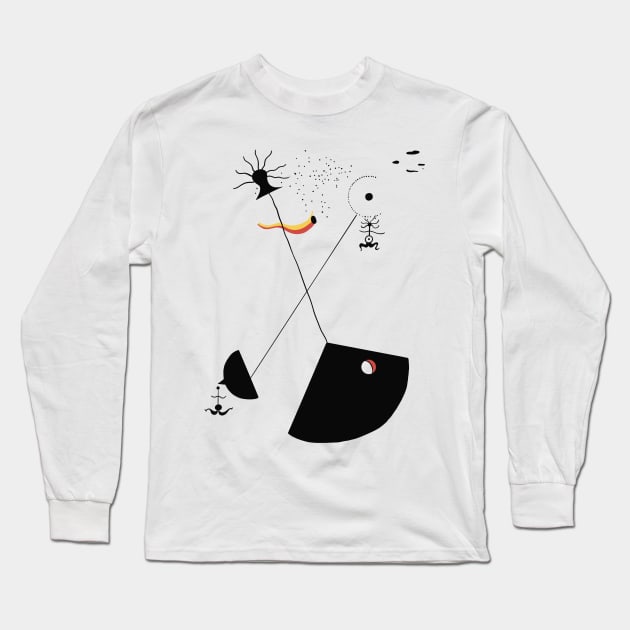 Abstract Drawing Long Sleeve T-Shirt by isstgeschichte